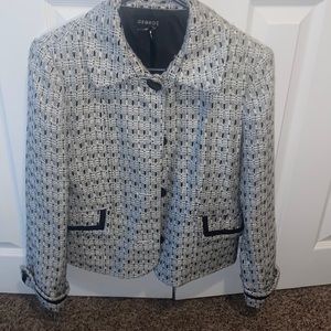 White & Black Blazer